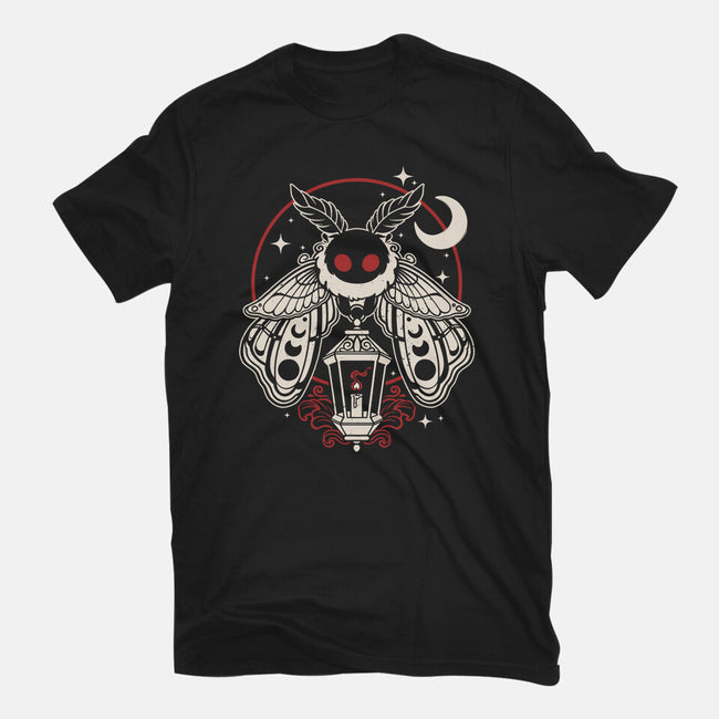 Cute Mothman With Lantern-Mens-Basic-Tee-NemiMakeit