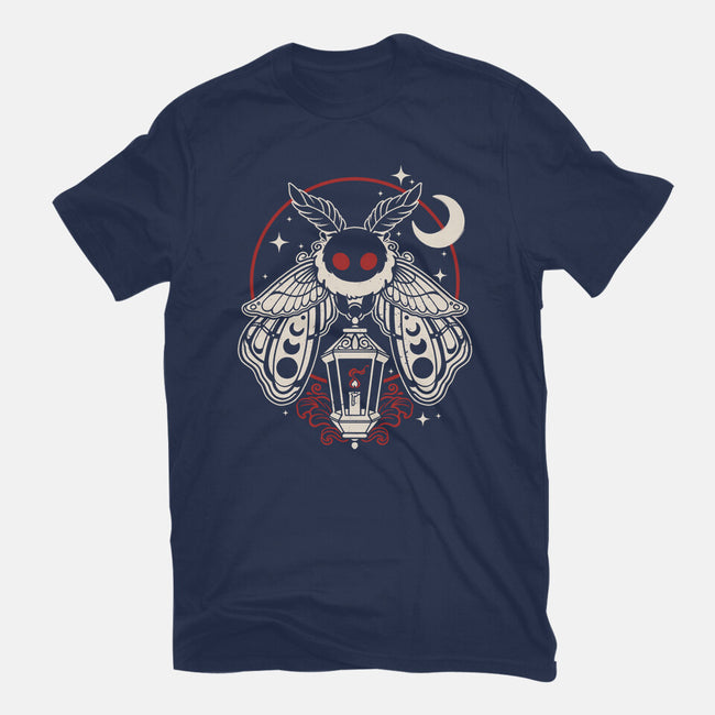 Cute Mothman With Lantern-Mens-Premium-Tee-NemiMakeit
