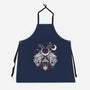 Cute Mothman With Lantern-Unisex-Kitchen-Apron-NemiMakeit