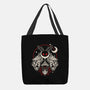 Cute Mothman With Lantern-None-Basic Tote-Bag-NemiMakeit