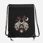 Cute Mothman With Lantern-None-Drawstring-Bag-NemiMakeit