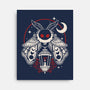 Cute Mothman With Lantern-None-Stretched-Canvas-NemiMakeit