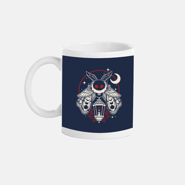 Cute Mothman With Lantern-None-Mug-Drinkware-NemiMakeit