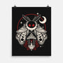 Cute Mothman With Lantern-None-Matte-Poster-NemiMakeit