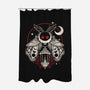 Cute Mothman With Lantern-None-Polyester-Shower Curtain-NemiMakeit