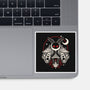 Cute Mothman With Lantern-None-Glossy-Sticker-NemiMakeit