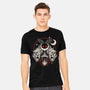Cute Mothman With Lantern-Mens-Heavyweight-Tee-NemiMakeit