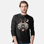 Cute Mothman With Lantern-Mens-Long Sleeved-Tee-NemiMakeit