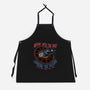 Mess With The Past-Unisex-Kitchen-Apron-glitchygorilla