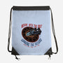 Mess With The Past-None-Drawstring-Bag-glitchygorilla