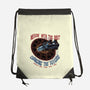 Mess With The Past-None-Drawstring-Bag-glitchygorilla