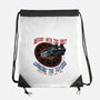 Mess With The Past-None-Drawstring-Bag-glitchygorilla