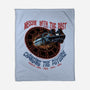 Mess With The Past-None-Fleece-Blanket-glitchygorilla
