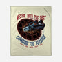 Mess With The Past-None-Fleece-Blanket-glitchygorilla