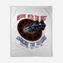 Mess With The Past-None-Fleece-Blanket-glitchygorilla
