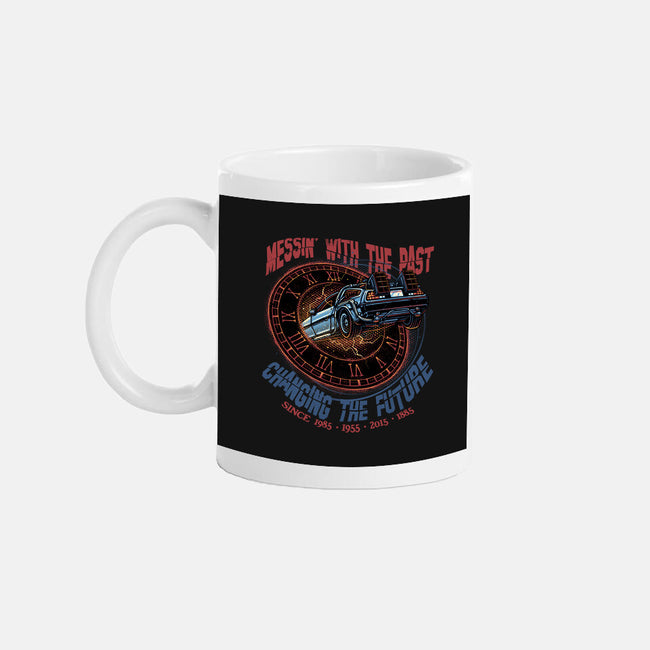 Mess With The Past-None-Mug-Drinkware-glitchygorilla