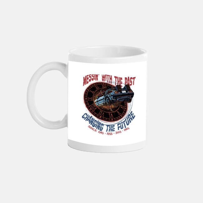 Mess With The Past-None-Mug-Drinkware-glitchygorilla
