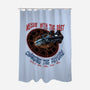 Mess With The Past-None-Polyester-Shower Curtain-glitchygorilla