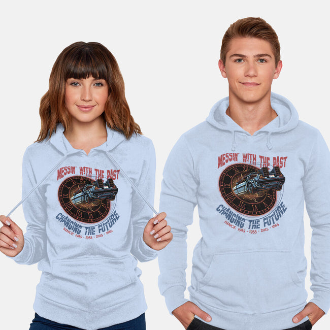 Mess With The Past-Unisex-Pullover-Sweatshirt-glitchygorilla