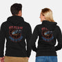 Mess With The Past-Unisex-Zip-Up-Sweatshirt-glitchygorilla