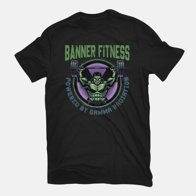 Gamma Radiation Fitness-Womens-Basic-Tee-glitchygorilla