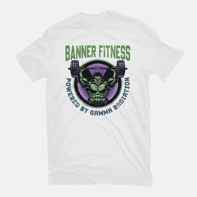 Gamma Radiation Fitness-Mens-Basic-Tee-glitchygorilla