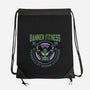 Gamma Radiation Fitness-None-Drawstring-Bag-glitchygorilla