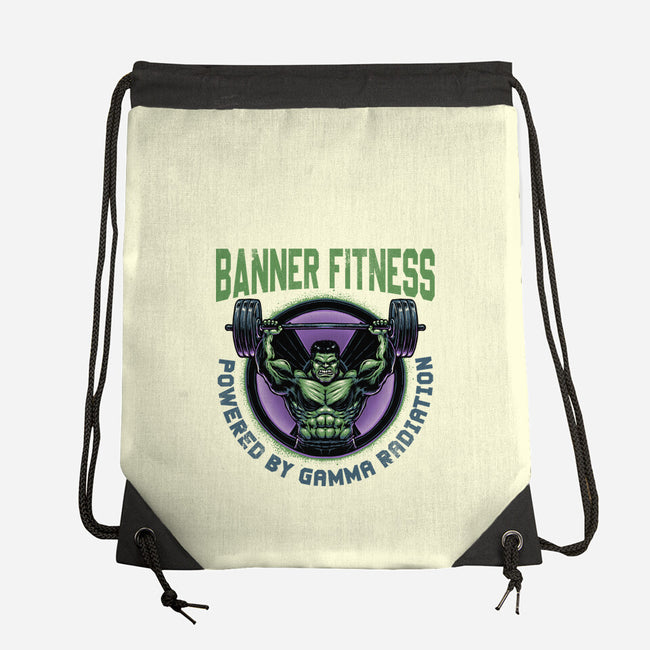 Gamma Radiation Fitness-None-Drawstring-Bag-glitchygorilla