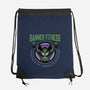 Gamma Radiation Fitness-None-Drawstring-Bag-glitchygorilla