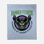 Gamma Radiation Fitness-None-Fleece-Blanket-glitchygorilla