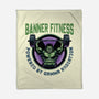 Gamma Radiation Fitness-None-Fleece-Blanket-glitchygorilla