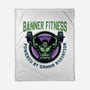 Gamma Radiation Fitness-None-Fleece-Blanket-glitchygorilla