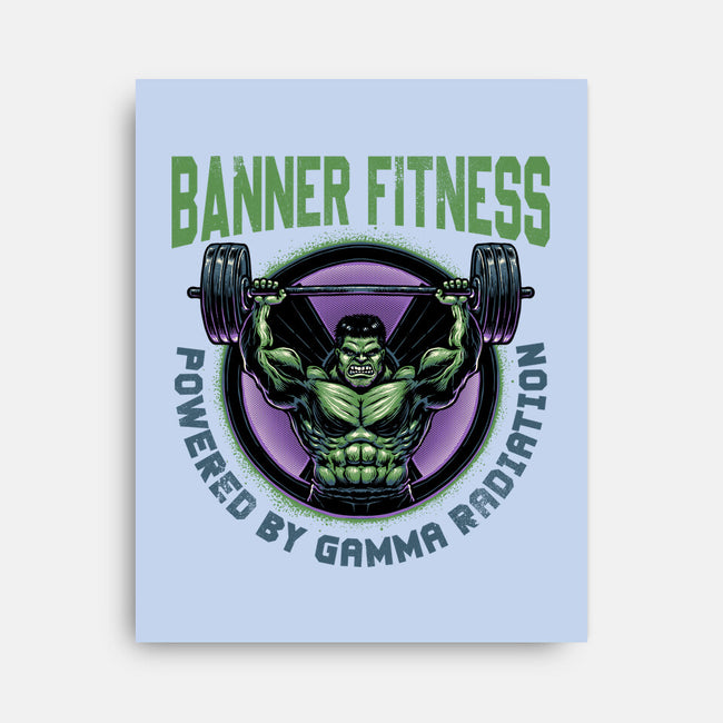 Gamma Radiation Fitness-None-Stretched-Canvas-glitchygorilla
