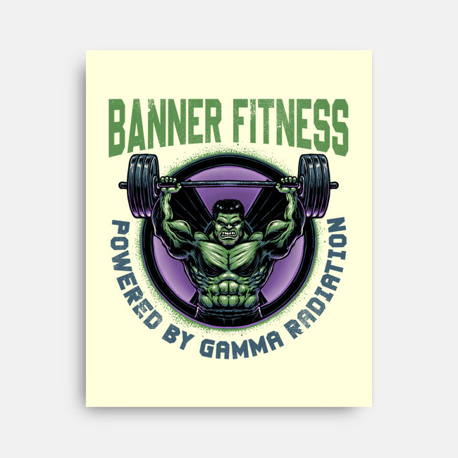 Gamma Radiation Fitness-None-Stretched-Canvas-glitchygorilla