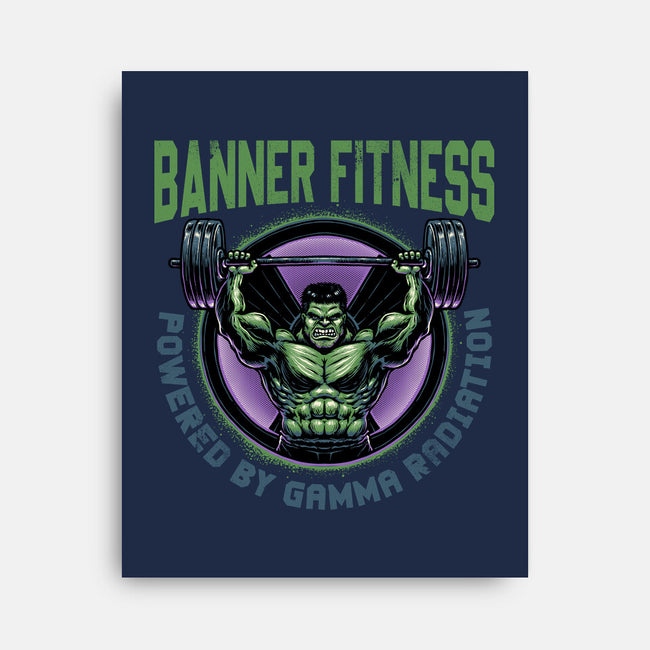 Gamma Radiation Fitness-None-Stretched-Canvas-glitchygorilla