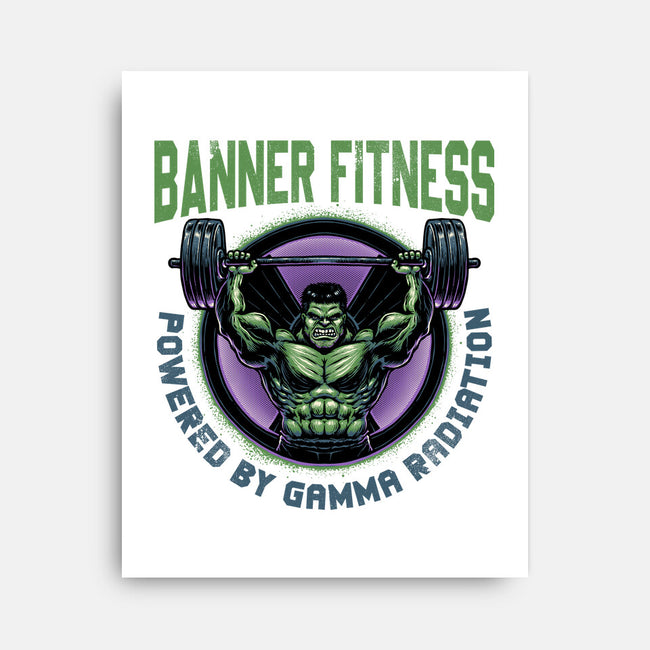 Gamma Radiation Fitness-None-Stretched-Canvas-glitchygorilla