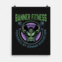Gamma Radiation Fitness-None-Matte-Poster-glitchygorilla