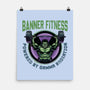 Gamma Radiation Fitness-None-Matte-Poster-glitchygorilla