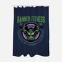 Gamma Radiation Fitness-None-Polyester-Shower Curtain-glitchygorilla