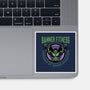 Gamma Radiation Fitness-None-Glossy-Sticker-glitchygorilla