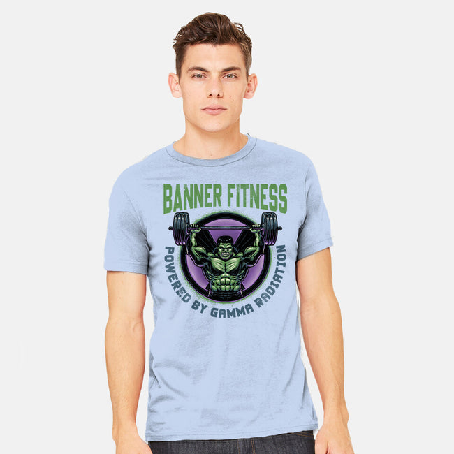 Gamma Radiation Fitness-Mens-Heavyweight-Tee-glitchygorilla