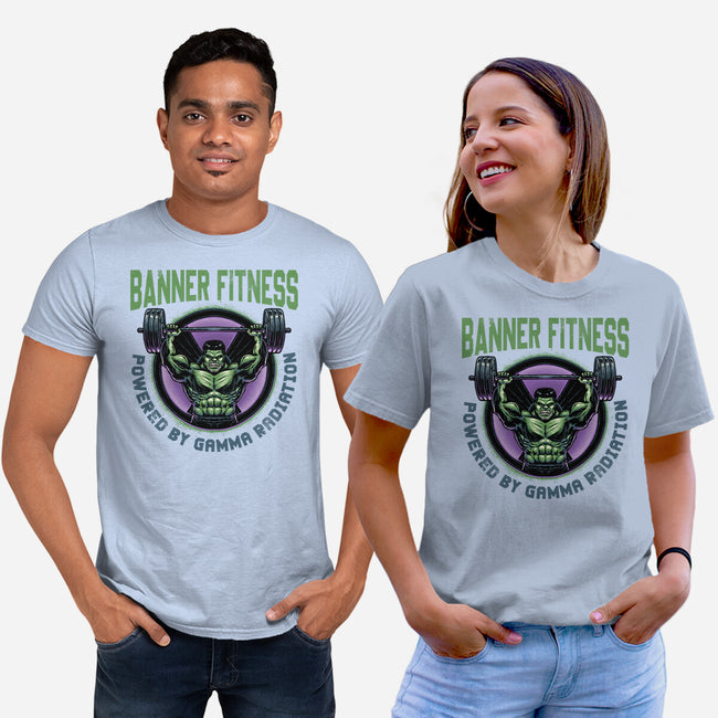 Gamma Radiation Fitness-Unisex-Basic-Tee-glitchygorilla