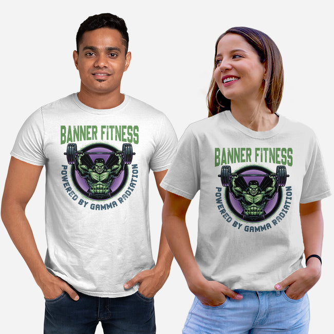 Gamma Radiation Fitness-Unisex-Basic-Tee-glitchygorilla