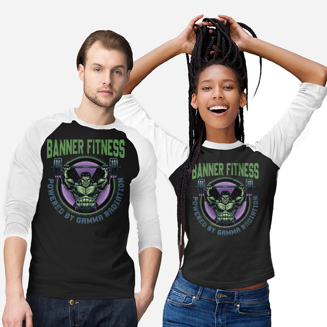 Gamma Radiation Fitness-Unisex-Baseball-Tee-glitchygorilla