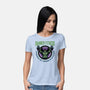 Gamma Radiation Fitness-Womens-Basic-Tee-glitchygorilla