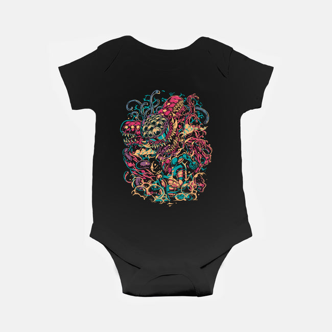 Becoming The Monster-Baby-Basic-Onesie-Estudio Horta