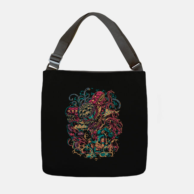 Becoming The Monster-None-Adjustable Tote-Bag-Estudio Horta
