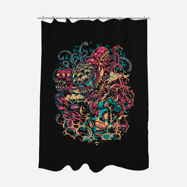 Becoming The Monster-None-Polyester-Shower Curtain-Estudio Horta