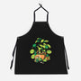 The Little Garden-Unisex-Kitchen-Apron-ilustrata