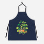 The Little Garden-Unisex-Kitchen-Apron-ilustrata